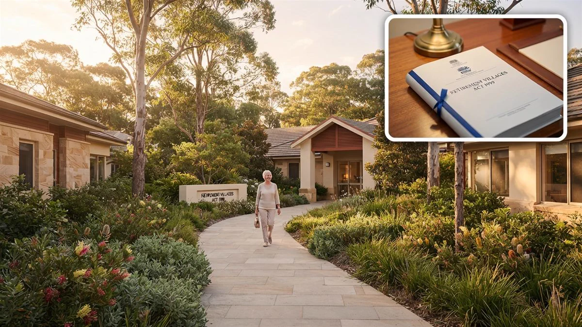 The New South Wales Retirement Villages Act open at the exit entitlement provisions